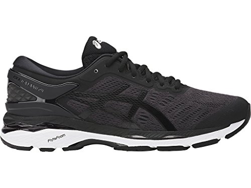ASICS Men's Mens Gel-Kayano 24 Athletic Shoe, Black/Phantom/White, 12 Medium US