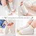 ZURLEFY Cute Toddler Girl Socks, Non Slip Toddler Socks With Grippers, Fashion Baby Socks for Girls, Infant, Newborn, Kids, Unisex(11L)
