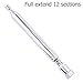 Price comparison product image DAB FM RADIO AV RECEIVER Telescopic Aerial Antenna FM 75 Unbal F CONNECTOR FIT FOR Pure Revo Roberts Ruark Audio View Quest Tivoli Audio SONY YAMAHA DENON TEAC PIONEER Panasonic ONKYO MARANTZ SANSUI