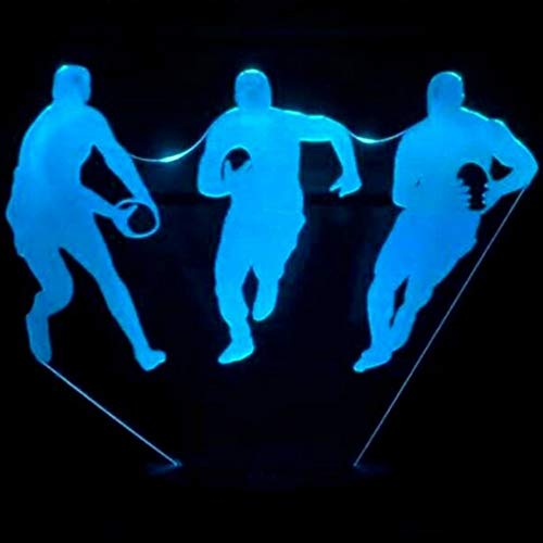 ZXZAa 3D Illusione Led Lampada di Illuminazione