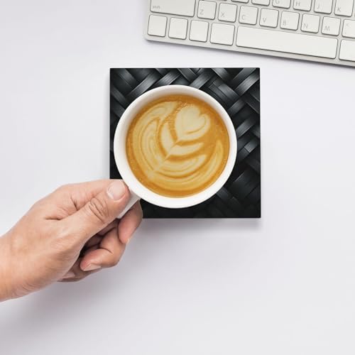 Dessous de verre en céramique de qualité supérieure avec support