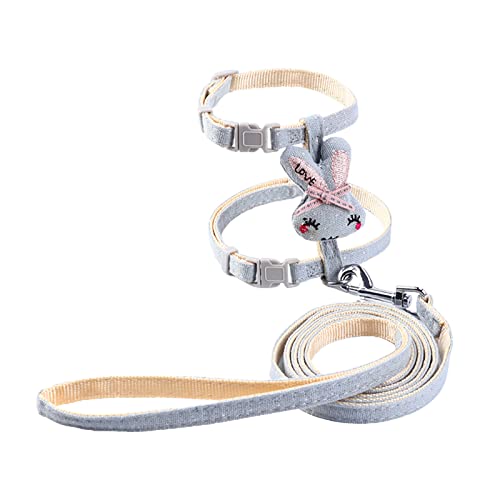 Comfortable Kitten Walking Harness and Leash Cats Supplies Easy Control