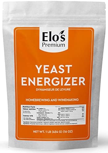 Yeast Energizer (1lb) | Packed in Canada| Nutrient Booster; Improve Fermentation| Used for Homebrewing and Winemaking| by Elo’s Premium