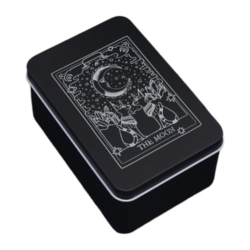 Gitekain Caja de tarjetas de tarot, almacenamiento de tarjetas