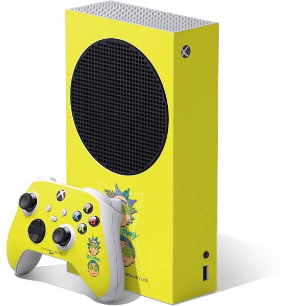 Skinit Decal Gaming Skin Compatible with Xbox Series S Bundle - Officially Licensed Adult Swim Rick and Morty Family Wagon Design