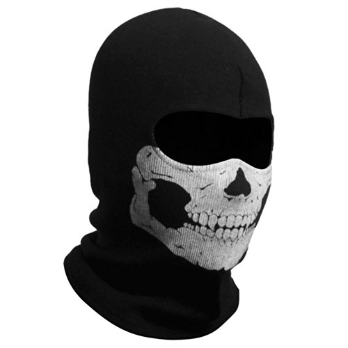 Tinksky Ghost Skull Balaclavas Skiing Cosplay Mask (White House Down)