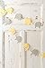Elephant Garland Decorations, Elephant Baby Shower Banner, Elephant Theme Party Banner (Yellow, Gray) 10 Feet, 24PCS