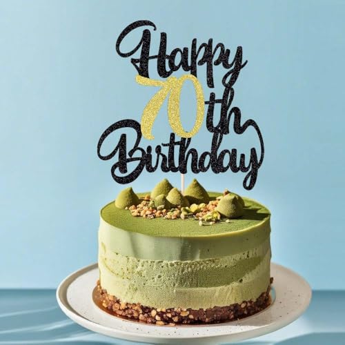 Image of 70th Happy birthday cake topper party decoration gift plugin | Cheers to 70 Years,70 & Fabulous /Hello 70th Legend since Awesome since1956 Straight Outta Party Decoration Gift Plugin