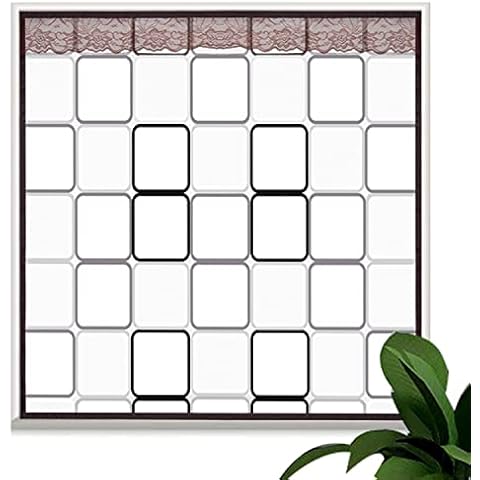 HLLING Thermal Insulation Window Curtain Anti-Tearing EVA Translucent Window Film Winter Cold Protection Noise Barrier Easy Install (Color : B, Size : 120x180cm/WxH) Cover