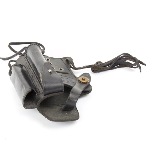 U.s. Walther P-22 Compatible Black Leather Holster With Magazine And Silencer Pockets #TOP2