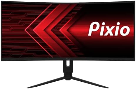 Pixio PXC348C 34 inch 144Hz UWQHD 3440 x 1440 Ultrawide USB-C Displayport Signal 65W Charging 1440p 144Hz DCI P3 96% 34-inch 1ms MPRT FreeSync HDR, 34 inch Ultra Wide 1500R Curved Gaming Monitor