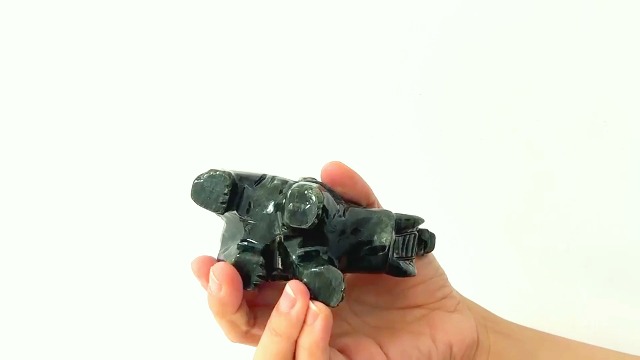 Estatua de Elefante de Jade Verde miniatura 7
