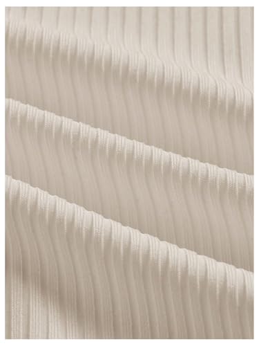 Women's 3 Packs Ruffle Cap Sleeve Tops Ribbed Knit Crew Neck Slim Fit T Shirt Summer Tees4