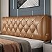 Testata Letto Schienale Imbottito Testata Letto Cuscino Ampio Schienale Fashional Testiera in Pelle Testata Morbida Custodia Casa Camera Da Letto,E,No headboard 78.7"/200cm