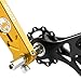 Tdoutop Bike Single Speed Conversion Kit Bike Chain Tensioners Bicycle Replacement Repairing Bike Cassette Cog Single Speed Cassette, 22T Golden