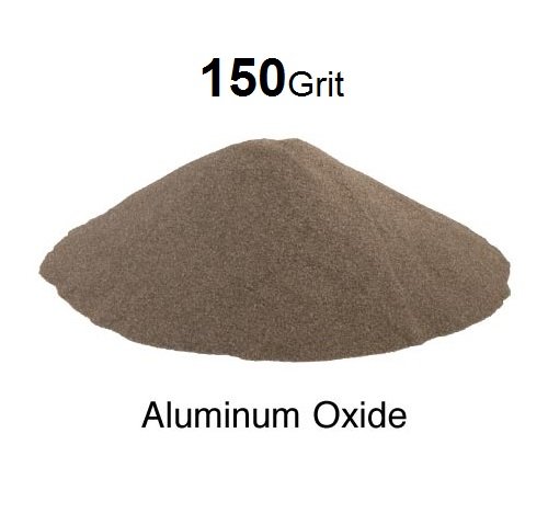 Blastite Aluminum Oxide Sandblasting Abrasive - 150 Grit - 25 Lb. Bag