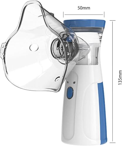 Image of Portable Mini Humidifier for Baby & Adults | Silent Cool(cold) Mist Humidifier with Long Battery Life | Self-Cleaning, With USB | For Cough, Asthma, Allergy, Sinus Relief at Home & Travel