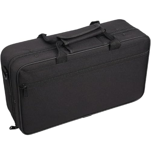 Estuche Para Clarinete Bolsa De Almacenamiento Para Clarinete De Tela Oxford Bolsa Para Clarinete Resistente Al Agua Estuche De Transporte Para Clarinete Con Correa Para Concierto De Clarinete