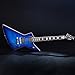 Firefly FFLX Solid Body Electric Guitar,Mahogany Guitar body,Stainless steel and ball end frets,rosewood fretboard(BlueBerry Color)