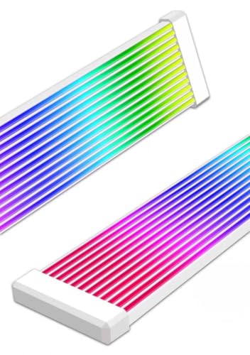 Cinta LED ARGB para cables de energía GPU 5V Aura Sync miniatura 1