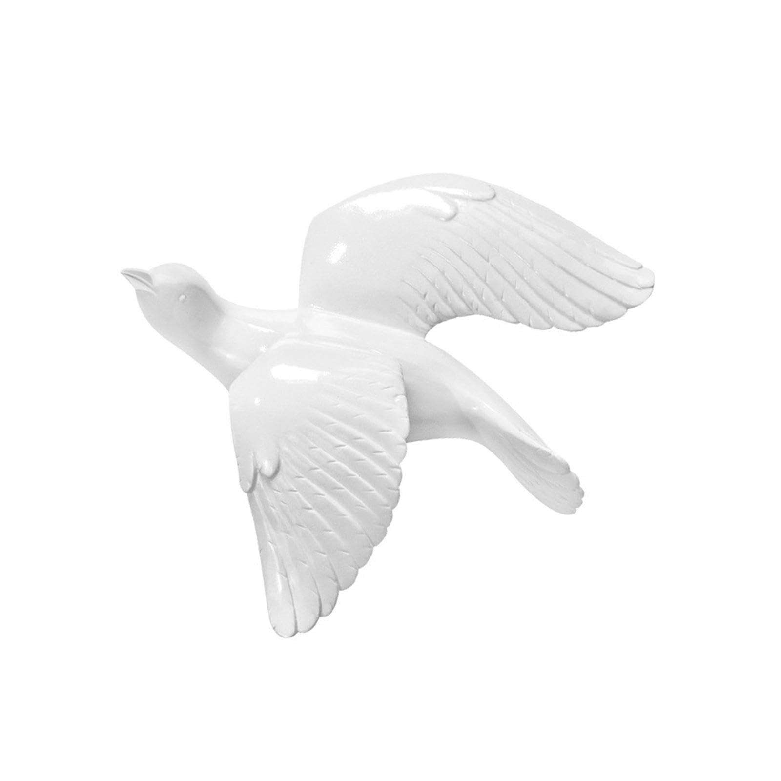 PIXZCSA Wall Hanging Bird Statue Figurine Wall Sculptures Sparrows Swallows Transform Living Spaces With Beautiful Decor Hanging Bird Statue Figurine WallSculptures