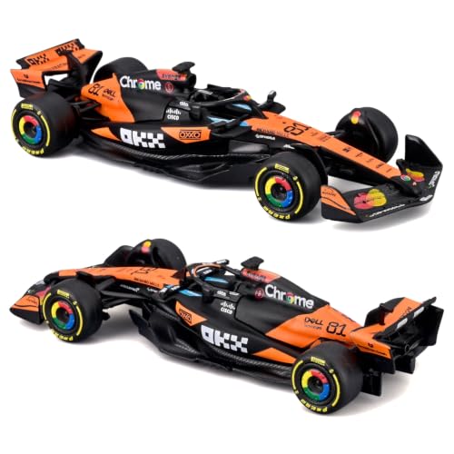 Image of Bburago 1 /64 Scale Mclaren MCL39 Australian GP 2025 Formula 1 Model #81 Oscar Piastr