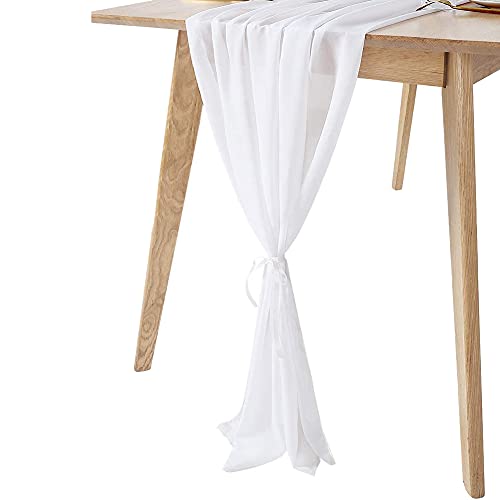 Lbvzxkad Camino de Mesa de 27X118 Pulgadas Boda RomáNtica DecoracióN de Mesa de Fiesta Nupcial Transparente Decoraciones de Ducha