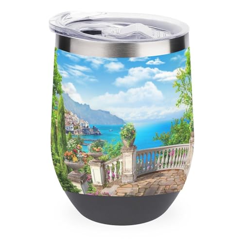 ^u[ kJbv 350ml Mediterranean Landscape Canvas }OJbv R[q[Jbv @r U^ Wt XeX ^fM Rh~  s a 蕨