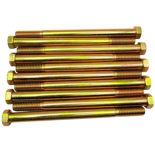 Boulons hexagonaux SAE J429 Grade 8 anti-vibrations 7/16-14 x 6 pouces