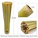 Ring-far Bamboo Wok Brush 2 Pack – Handmade Natural Scrubbers for Carbon Steel & Cast Iron, 100% Bamboo, No Metal, Eco-Friendly Kitchen Cleaning Brushes for Woks, Pans, Dishes, Teapots(for All Pots)