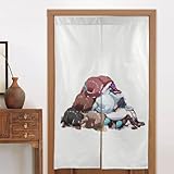 のれん ウマ娘 暖簾 目隠し 遮光 間仕切り かわいい おしゃれ 洗濯可 プレゼント インテリア 玄関 キッチン リビング 飲食店 トイレ カーテン 出入り口（143*86cm）