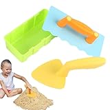 Ungtyb Juguetes de Construcción en Nieve para Niños | Kit de Construcción con Bloques de y Nieve | Moldes para Figuras de Jardín Playa Invierno Verano | Juguetes Educativos Exteriores para