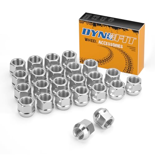 Dynofit M14x2 Open Lug Nuts Compatible with 2000-2014 Ford F150 Expedition, 14mmx2.0…