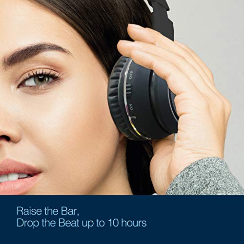 Image of FINGERS Tap-2-Beat Wireless Bluetooth Headset with Mic, Black