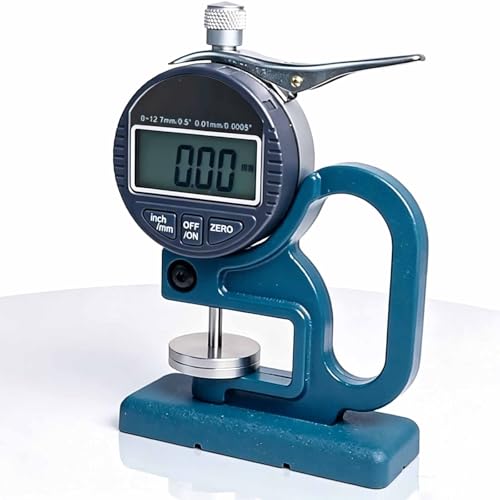 Calibrador digital de espesor con pantalla grande miniatura 1