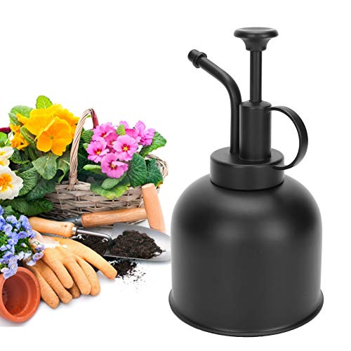 Pulverizador de pressão portátil, garrafa de spray de água, design de pressão manual para suculentas
