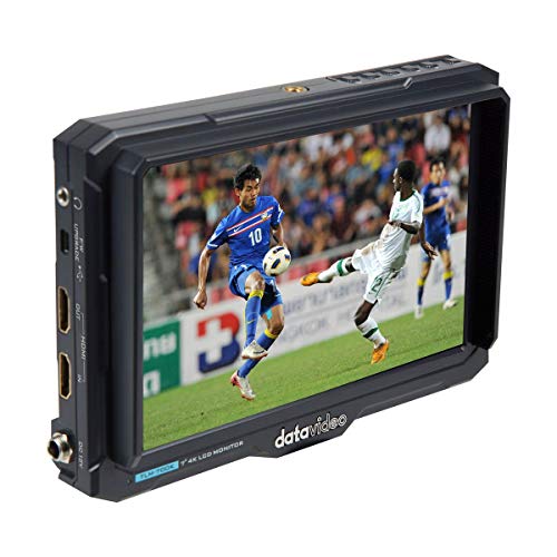 Evita errores de enfoque con el monitor 4K Datavideo TLM-700K LCD de 7 pulgadas
