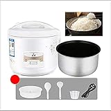 TEMPERATURA PERFECTA: la olla eléctrica mantiene automáticamente la temperatura adecuada después de la cocción: ¡no más arroz frío para la cena!