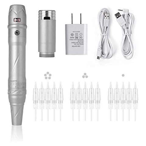 Charme Princesse Permanent Machine Makeup Wireless Rotary tattoo Machine With 1pc Wireless Battery 15pcs Needles For Eyebrow Eyeliner Lip Tattoo Machine EM509-2-US Cover