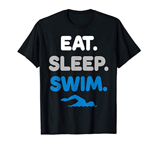 Eat Sleep Swim - Schwimmsport - Schwimmer Athlet T-Shirt