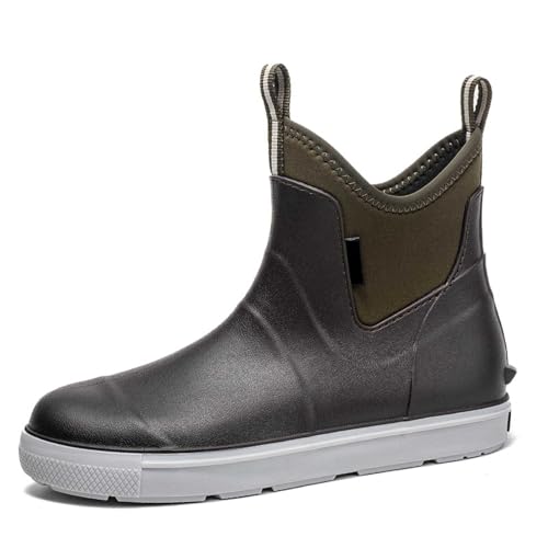 Bottes de pluie homme pour éviter de glisser dans le jardin humide