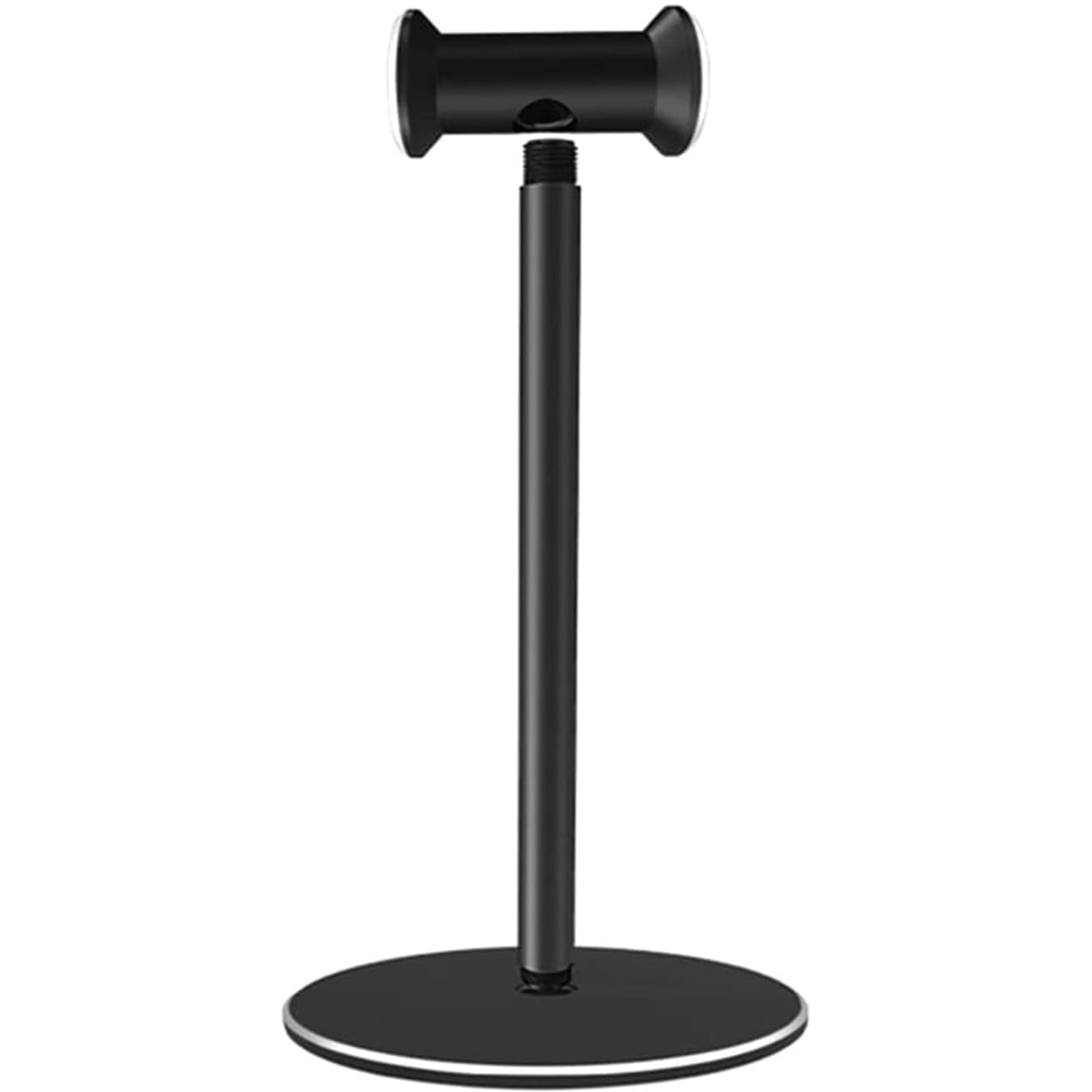 Nowy Duurzame headsethouder Metalen/ABS hoofdtelefoonstandaard Afneembare hoofdtelefoonhouder Stabiele beugel Siliconen pad voor bedrade headsets Stojak na słuchawki