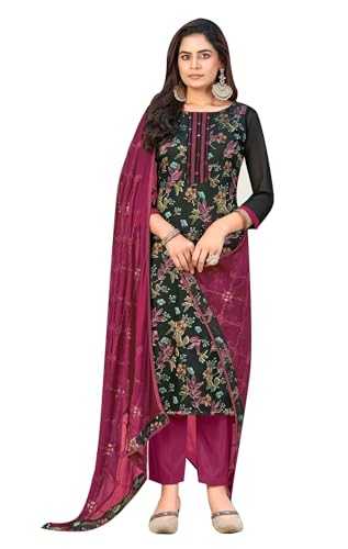 Salwar Kameez chic pour mariages et soirées : robe georgette 3 pièces haut de gamme