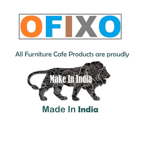 Image of OFIXO Wooden Floating Wall Mounted Shelves for Home Decor (4 Pieces, Black)