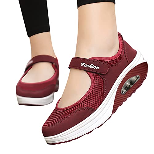 Zapatillas Slip-On Muje - Adelgazar Zapatos Transpirables Ligeras Zapatillas Ortopedicas Mujer Zapatos Mujer Comodos Zapatos Planos Zapatos De Trabajo