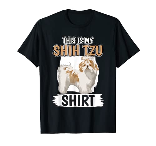 This Is My Shih Tzu Shirt Perro Shih Tzu Camiseta