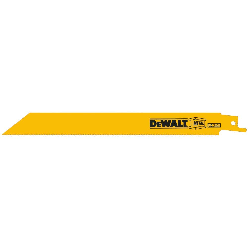 DeWalt dw4821b 18-TPI recto Back hojas para sierra de sable (bimetálicas), DW4821B