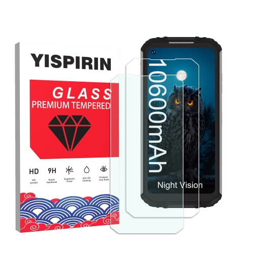 YISPIRIN (2 piezas Cristal Templado para Oukitel WP16 Dureza 9H, Anti-Rasguño,Fácil de instalar, Protector de Pantalla para Oukitel WP16 Cover
