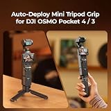 SMALLRIG Statyw Kamery do DJI Osmo Pocket 4 / Pocket 3 / Action 6/5 Pro, do Kamer Sportowych, śruba 1/4"-20, Udźwig 500 g / 17,6 Uncji, Waga 50 g / 1,76 Uncji, Kompaktowy, 10 cm / 3,9'' - 6049