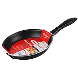MAGEFESA Black - Sartén 30 cm de Acero esmaltado, Antiadherente bicapa Reforzado, Color Negro Exterior. Apta para Todo Tipo de cocinas, incluida inducción. 50% de Ahorro energético.